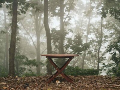 Wooden Center Table – Handmade